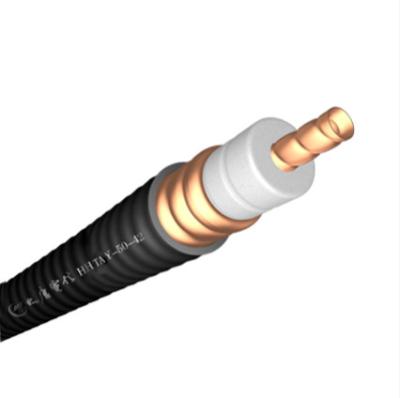 중국 통신을 위한 1-5/8″ 방화제 저손실 50 옴 동축 케이블 시스템 판매용