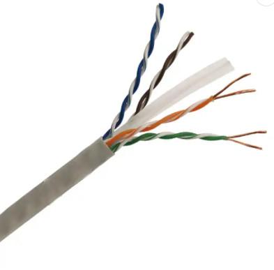 China PVC LSZH Jacket Cat6 Ethernet Cable Cat6 FUTP Low Corss Talk Lan Ethernet Cable for sale