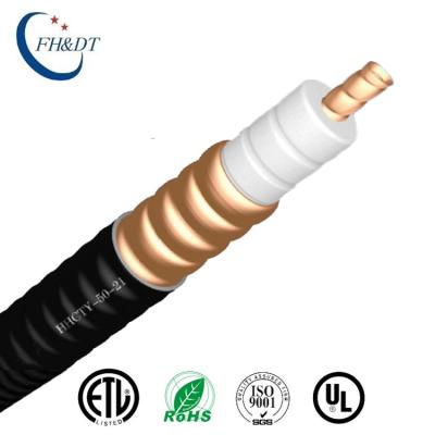 China 7/8 de revestimento flexível do PE do cabo coaxial do ″ ODM do OEM do cabo coaxial de 50 ohms à venda