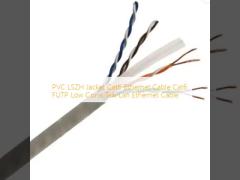 PVC LSZH Jacket Cat6 Ethernet Cable Cat6 FUTP Low Corss Talk Lan Ethernet Cable