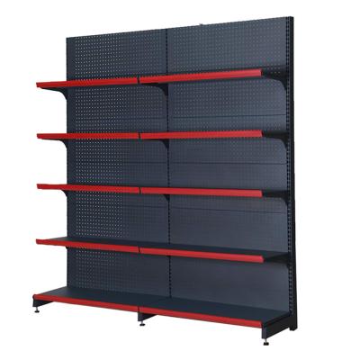 China Mini Market Retail Display Heavy Light Duty Supermarket Gondola Shelving for sale