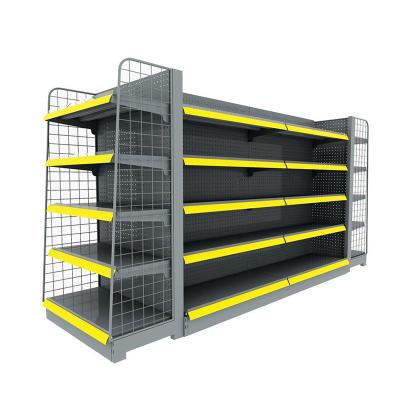 中国 食料雑貨品店のDisplay Supermarket Shelf Rackの重義務Metal Shelf 60kg 1650mm 0.4mm 販売のため