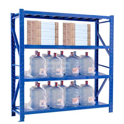 China Lager-Regal-Gestell-Speicher-Racking-Metallfach 200kg 500MM blaues zu verkaufen