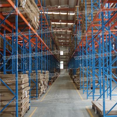 China Warehouse Storage Steel Stacking Pallet Racking Shelf Powder Coated for sale