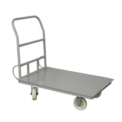 China 600MM Q235 Steel Logistic Trolley 250kgs Heavy Duty Folding Platform Cart Warehouse for sale