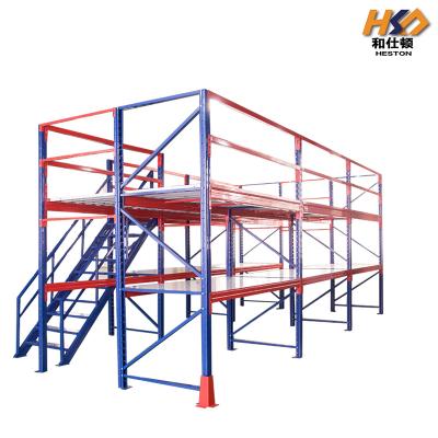 China 2300MM 1.5mm Attic Industrial Pallet Shelving Units 4000kg 3 Shelf Pallet Racks for sale