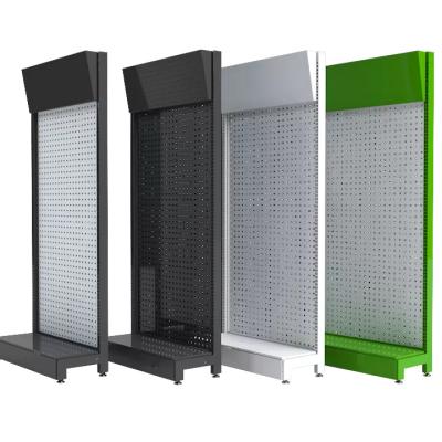 China Pegboard Hardware Display Shelf 60kg Load Customized for sale