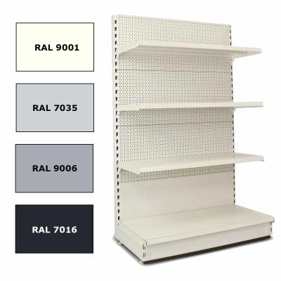 China 370MM 1000MM Reihen-Metallregal der Supermarkt-Regal-Gestell Tegometall-Configurator-harten Beanspruchung 5 zu verkaufen