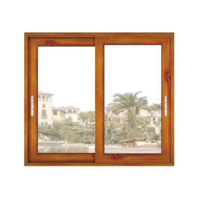 China Magnetic Screen Rustic Energy Efficient Insulated Aluminum Alloy Windows Sliding Metal Windows for sale