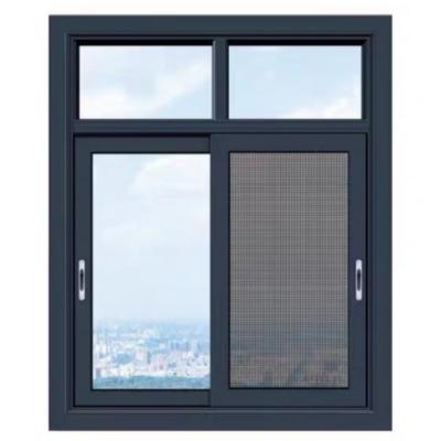 China Magnetic Screen new aluminum hurricane impact windows soundproof glass windows aluminum frame casement window for sale