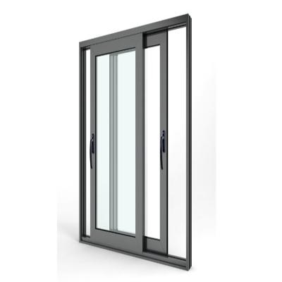 China Thermal Insulation Modern Design Heat Insulation Sliding Doors Thermal Break Aluminum Sliding Door for Villa for sale