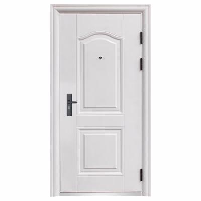 China Waterproof minimalist design house bathroom hurricane impact front door glass casement aluminum door Thermal Aluminium Case for sale