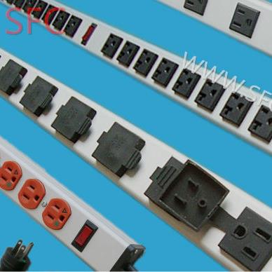 China Aluminum alloy hous and American PC aluminum alloy USA Canada Mexico approved by US-UL C-UL power socket, PDU USA mold for sale