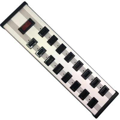 China 5V 2.4A USB 16-PORT Cell Phone CHARGING STATION FOR iPad MP3 mobile for sale