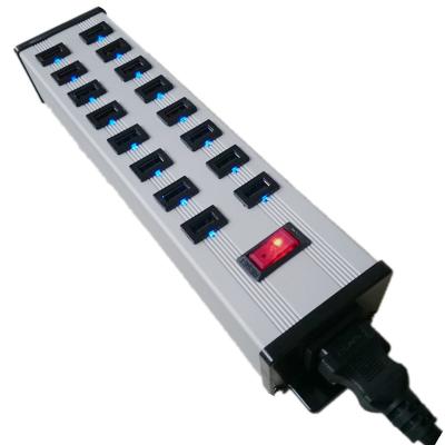 China 5V 2.4A USB 16-PORT Cell Phone CHARGING STATION FOR iPad MP3 mobile for sale