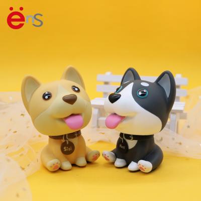 China Funny Cartoon Toy Lovely Dog Shaped Customized Shaking Head for sale