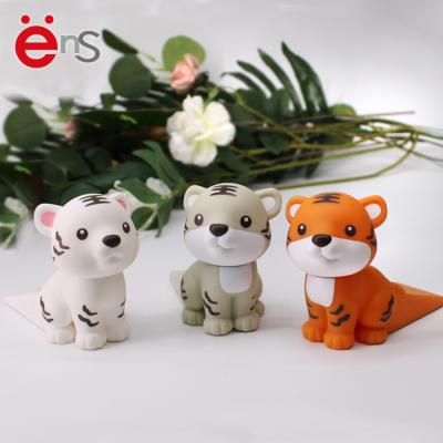 China PVC Door Stopper 2022 New Style For China Tiger Year Handsome Tiger Door Stopper for sale