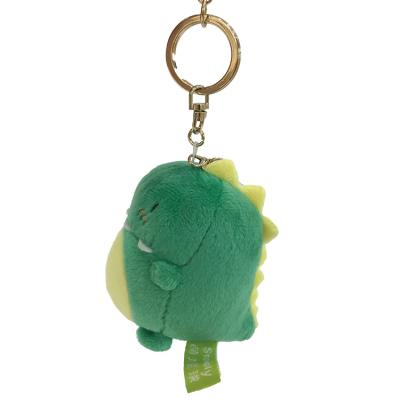 China Promotional Cheap Custom Dinosaur Plush Toy Price Gifts Key Chain Key Chain for sale