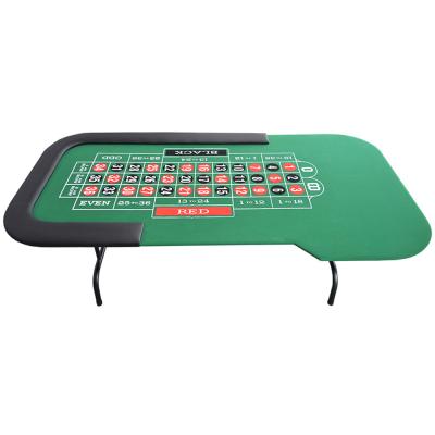 China MDF 84 Inch Professional Roulette Game Foldable Casino Table for sale