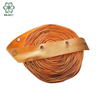 China Newest Competitive Modern Design Single Curtain Strip Grommets Custom Size Various Color Curtain Grommet For Curtain Home Decoration for sale