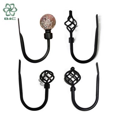 China Amazon Hot Selling Eco-friendly Classic Curtain Accessories Fashion Curtain Hooks For Window Curtain Decoration for sale