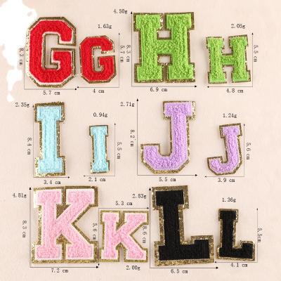 China Others Custom Glitter Rainbow stick Planes, castles, bows, Mickey, coconut trees. anchor On Self adhesive Chenille Embroidery Patch for sale