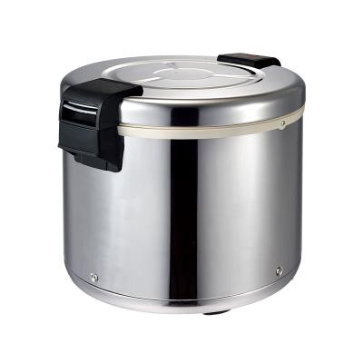 China Hotel 23L Electric Rice Warmer Stainless Steel Housing , Shiny Polished Easy To Clean for sale