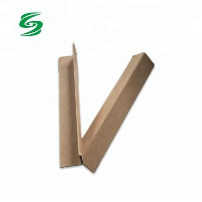 China Water Proof And Heavy Duty Teardrop Size U Shape Cardboard Pallet Cargo Edge Protector Customized Packaging Corner for sale