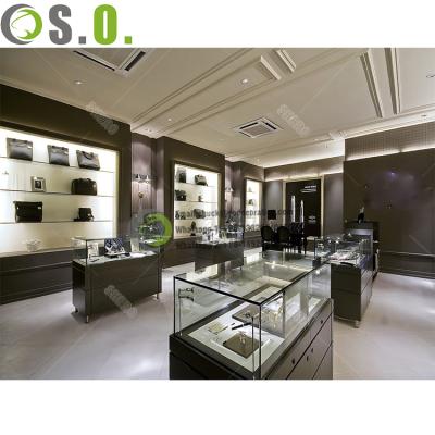 China China Commercial Classic Elegant Wholesale Jewelery Display Cabinets OEM Jewelry Displays Showcases for sale