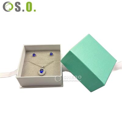 China Jewelry Store Display Shero Jewelry Packaging Boxes Bowknot Jewelry Gift Storage Packaging Paper Boxes for sale