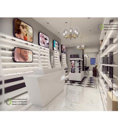 China Customized Store Factory Price Optical Shop Eyewear Displays Optical Display Cabinets for sale