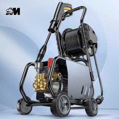 China HIGH PRESSURE CLEANER Outstanding High Pressure Washer Induction Motor Household Portable Car Washer With 25cm Commercial Explosion-Proof Water Pipe for sale