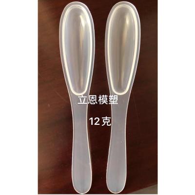 China 12ml PP Transparent Spoon For Disposable Plastic Honey Spoon From Taizhou Manufacturer for sale