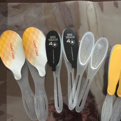 China Taizhou PP Plastic Disposable Transparent Fill 7g 10g Honey Spoons for sale