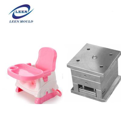 China Plastic Adjustable Baby Dining Chair Mold Supplier for sale