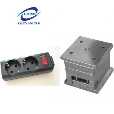 China Leen Plastic Injection Electric Wall Plug Plastic Mold, Electric Switch Mold for sale