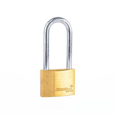 China High Security Best Selling Durable Solid Padlock European Pattern Arc Type Brass Padlock With Free Sample for sale