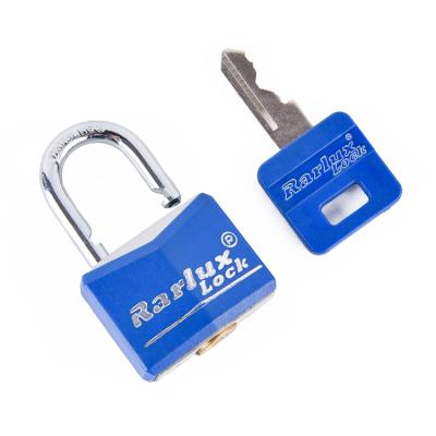 China Rarlux Hot Sale Wide Application Padlock Plastic Covered Aluminum Padlock for sale