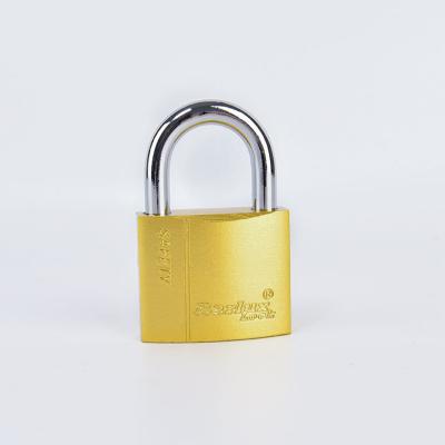 China Widely Application 25mm Mini Cheap Factory Price Brass Spray Paint Iron Bow Type Padlock for sale