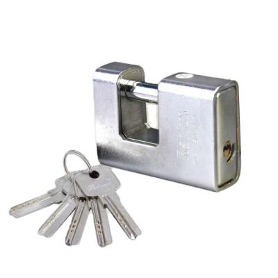 China High Security Rarlux Durable Top Security Anti-cut Steel Body Armored Covered Rectangular Padlock for sale