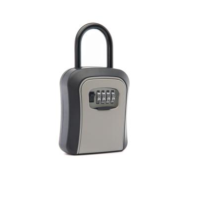 China For bank card key storage lock key safe box / outdoor wall mounted 4 digit combination key lock box burglary lock for sale