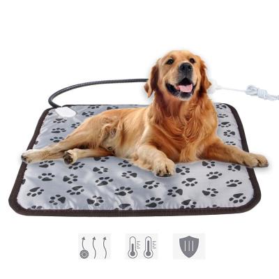 China Winter Pet Heater Indoor Heating Pad for Cats Dogs Waterproof&Electric Heating Adjustable Mat Dog Heated Kennel for sale