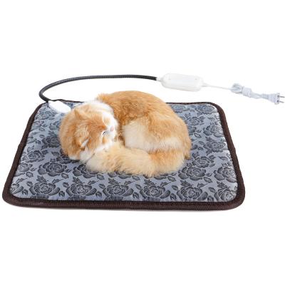 China Cat Winter Warmer Padded Waterproof Electric Adjustable Dog Kennel Cat Nest Pet Heated Heating Pad for sale