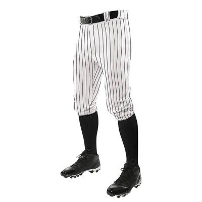 China Custom Sublimation Mens Breathable Polyester Baseball Pants for sale