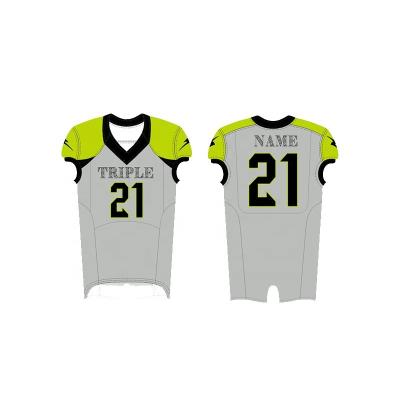 China Wholesale Custom Blank American Football Antibacterial Jersey / Uniform For Men for sale