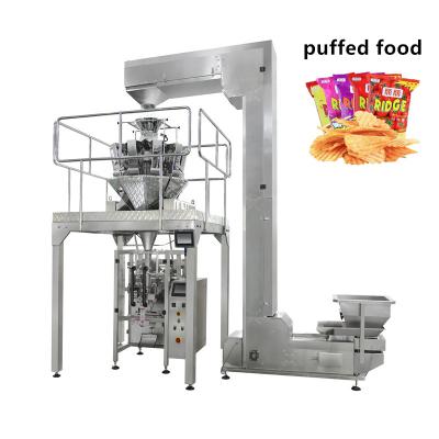 China New Design Easy Operation Corn /Puff /Nut/Potato Chips Snack Pouch Food Packing Machine for sale