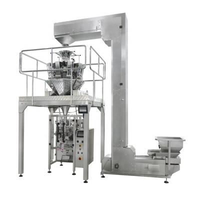 China Food 999g microcomputer automatic multi head packing chips machine for sale