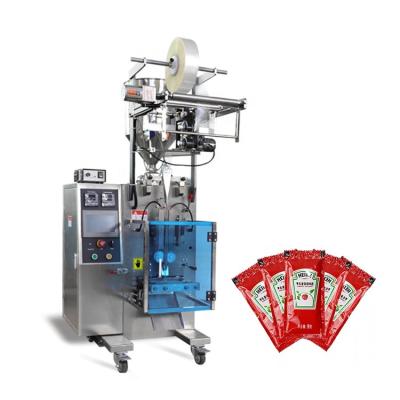 China Automatic Easy Paste Sauce Ketchup Mayonnaise Pouch Operation Liquid Sachet Packing Machine for sale