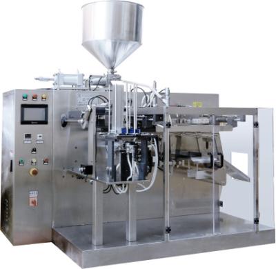 China China supplier easy operation small scale pouch doypack automatic fruit juice bag filling packing packing machine for sale