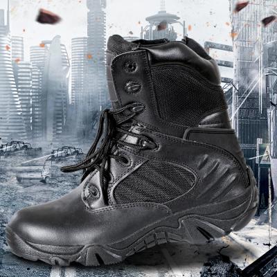 China Factory Supply Delta Black Desert Sand Police Durable Combat Jungle Bota Factory Direct Wear-Resistance Military Boots for sale